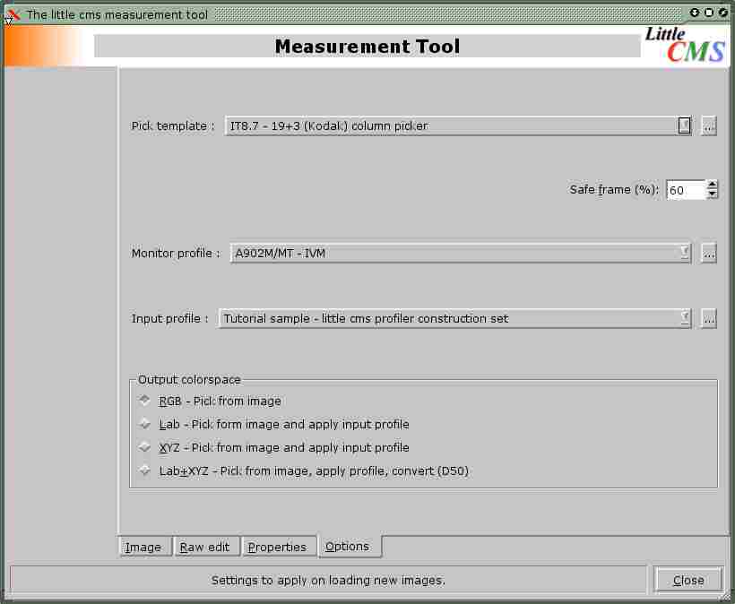 screen 4measurment tool
