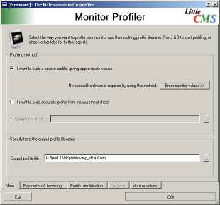 screen 1 montitor/workspace profiler