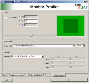 screen 2 montitor/workspace profiler